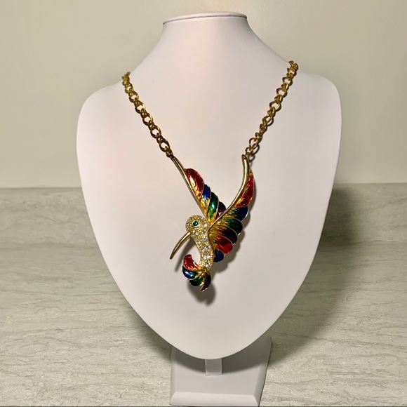 Vintage Bird Necklace - Picture 2 of 3